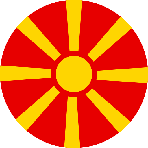 North Macedonia flag